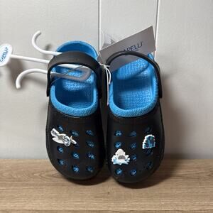 Shark Size 1 Children's Garden Clogs Slides Non-Slip Beach Pool Shower Water NN